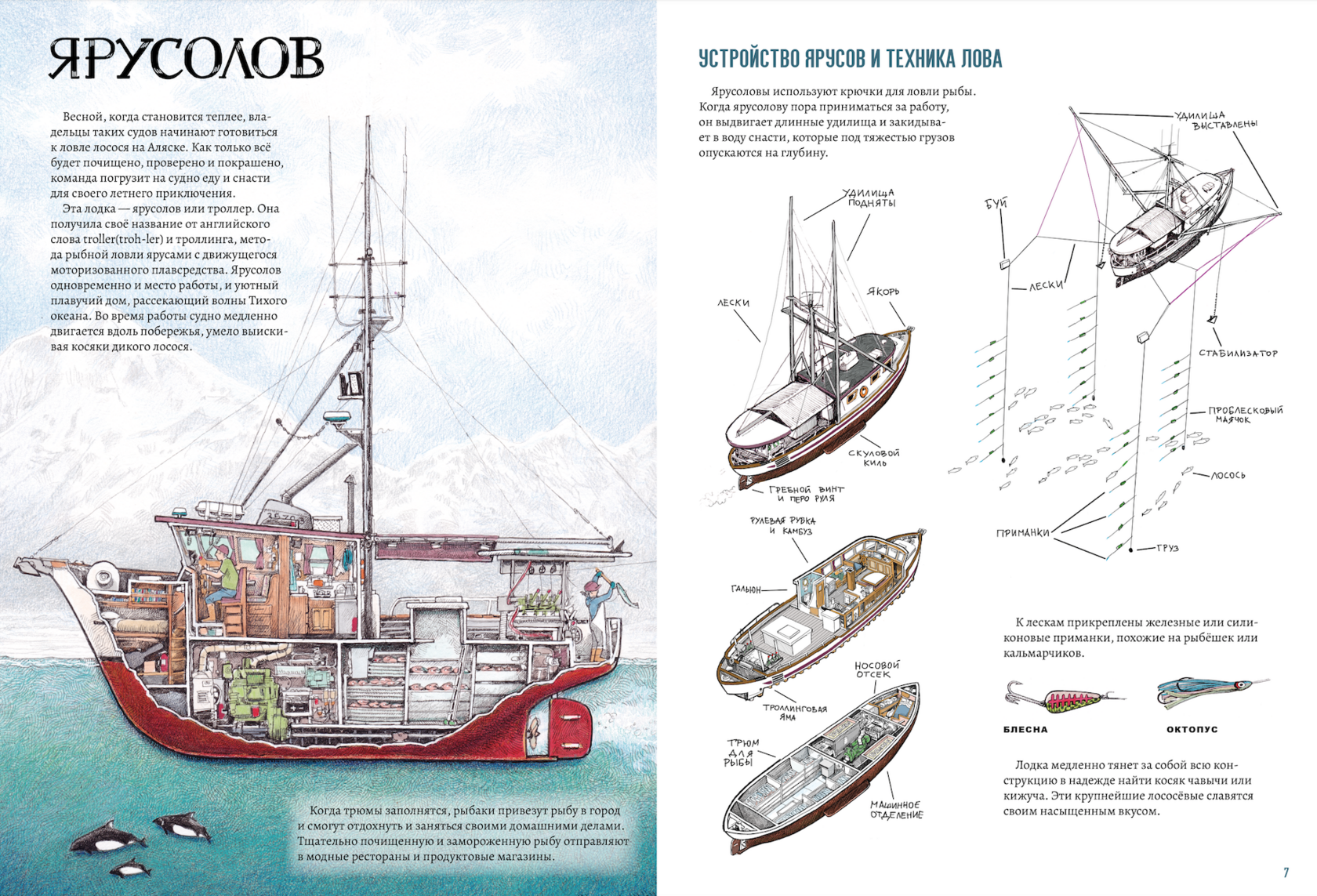 Рабочие лодки. Взгляд изнутри: 10 удивительных судов