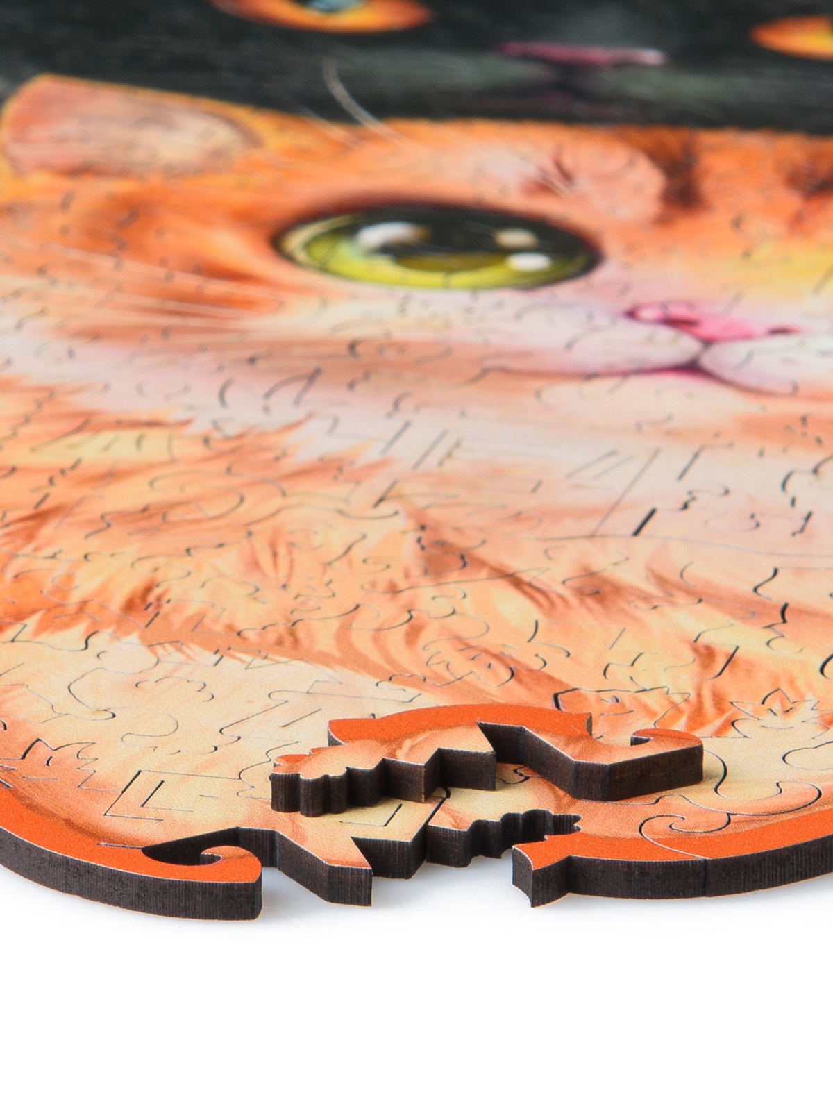 Деревянный пазл Котики DL