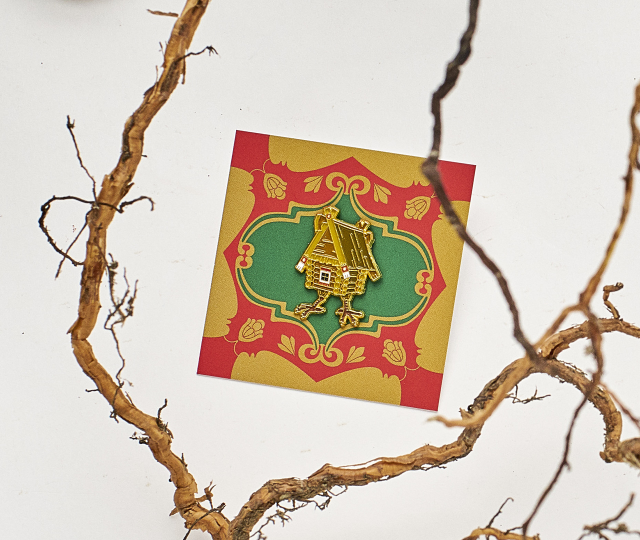 Значок PinPinPin Избушка