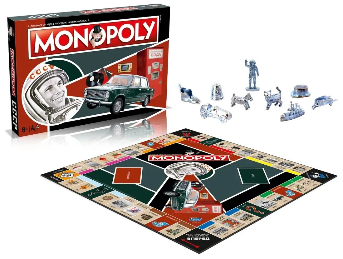 Настольная игра Монополия СССР. Ностальгия