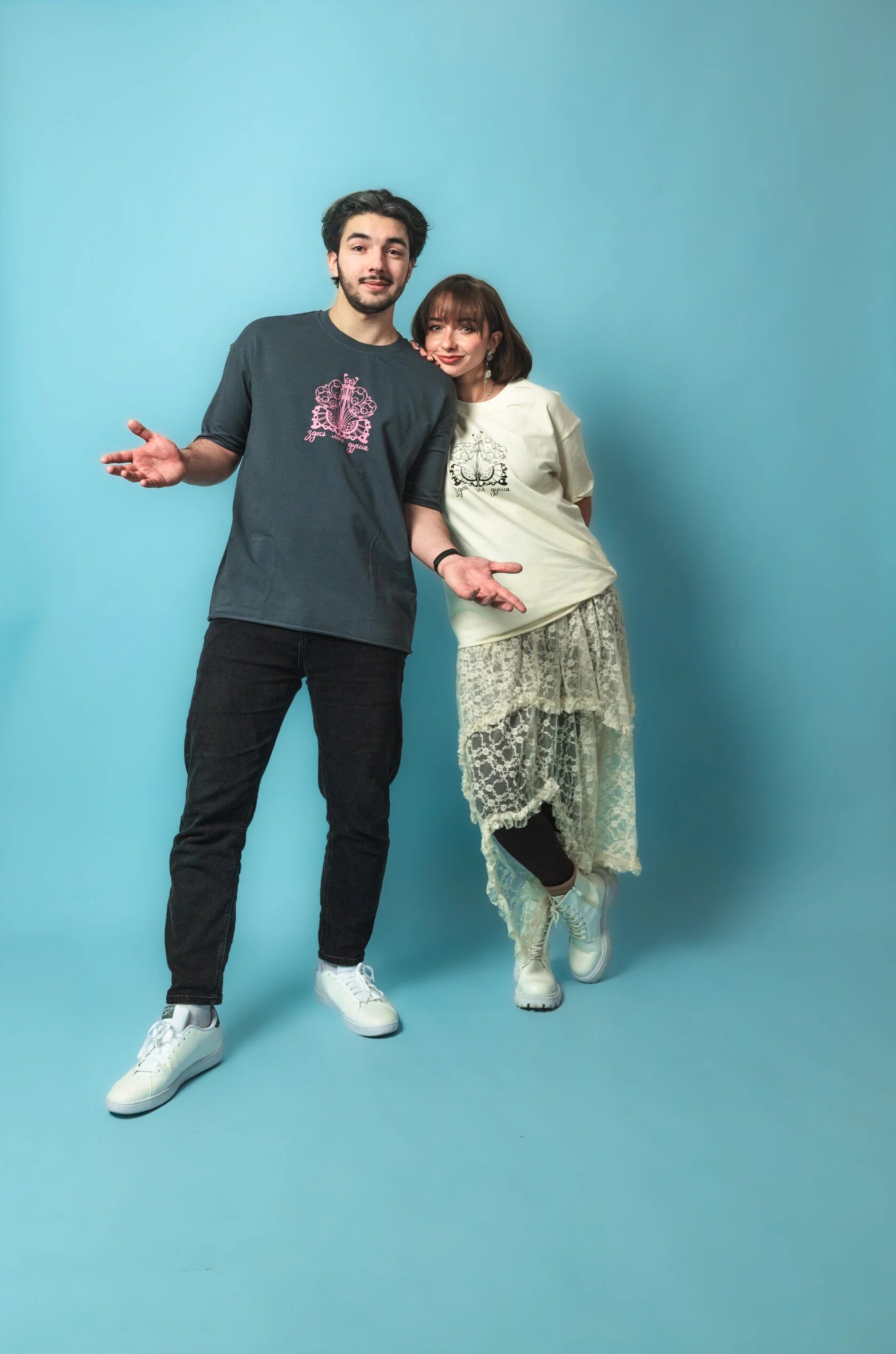 Футболка Здесь моя душа (графит)