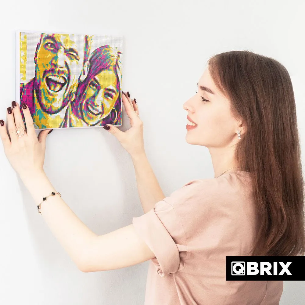 Алмазная мозаика на подрамнике Pop-art А4