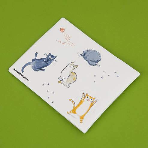 Обложка на студенческий Усы, лапы и хвост