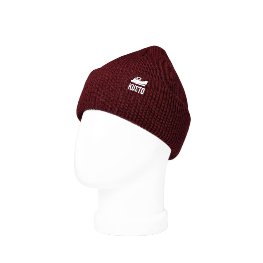 Шапка Kusto One (Bordo) Вышивка