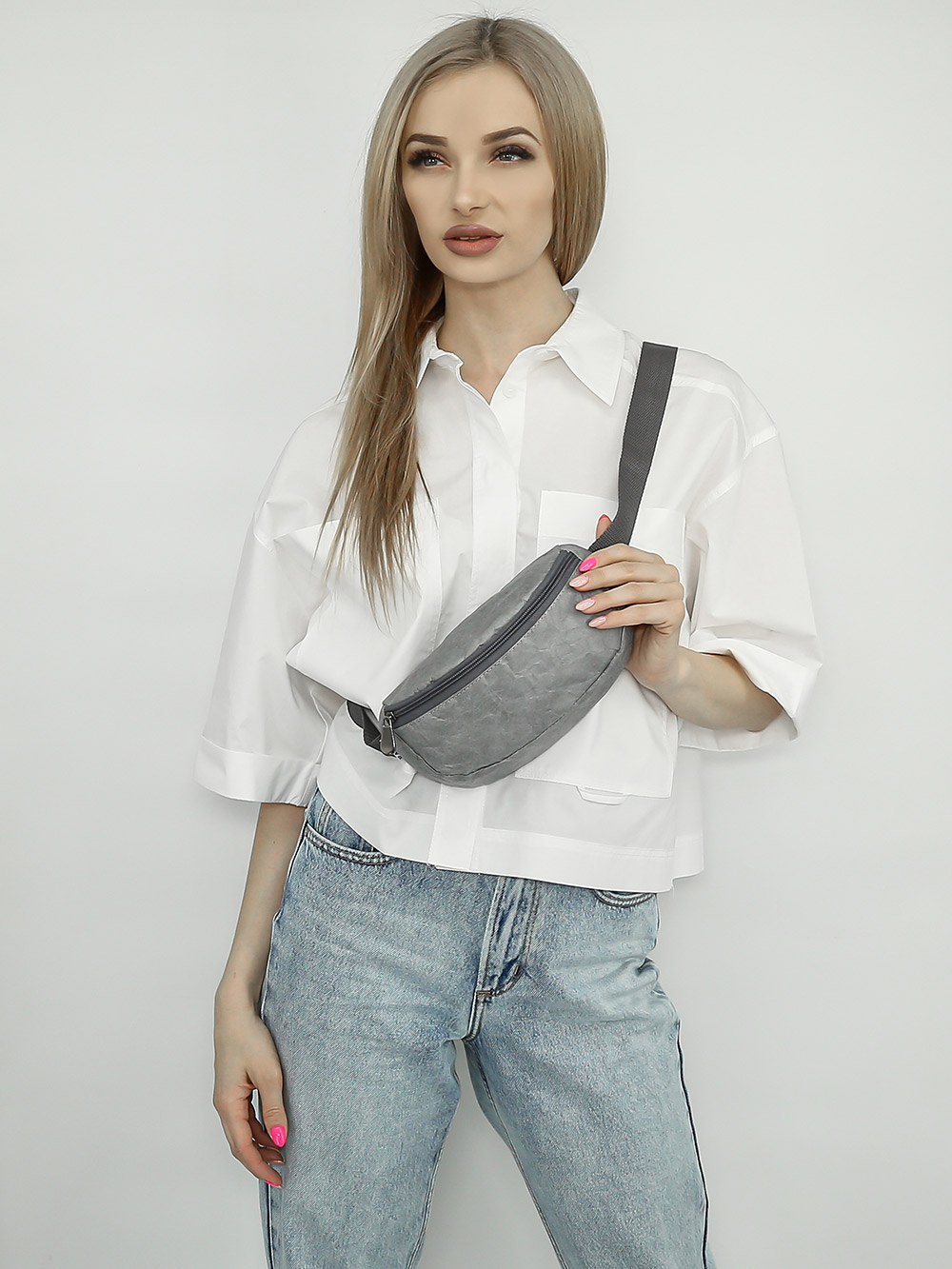 Поясная сумка Банни Крафт (серый)