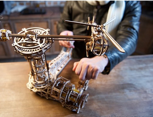 3D-пазл UGears Авиатор