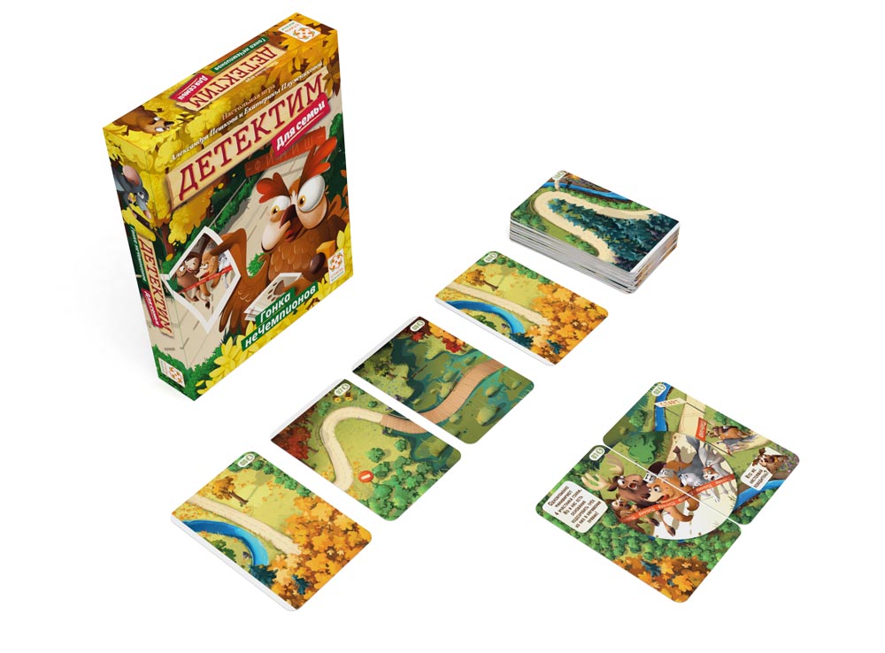 Настольная игра Детектим для семьи: Гонка неЧемпионов