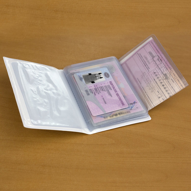 Обложка на автодокументы Лама в такси