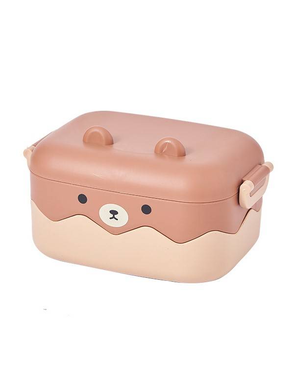 Ланчбокс Cute bear (brown), 1200 мл