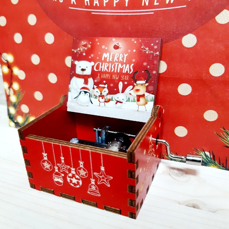 Музыкальная шкатулка Поздравления от лесных жителей (00742)