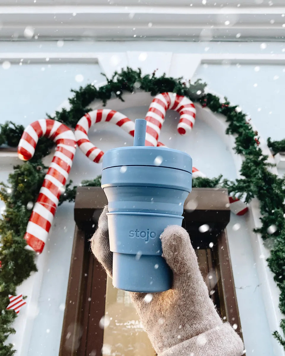 Кружка складная Stojo S2-STE, 470 мл.