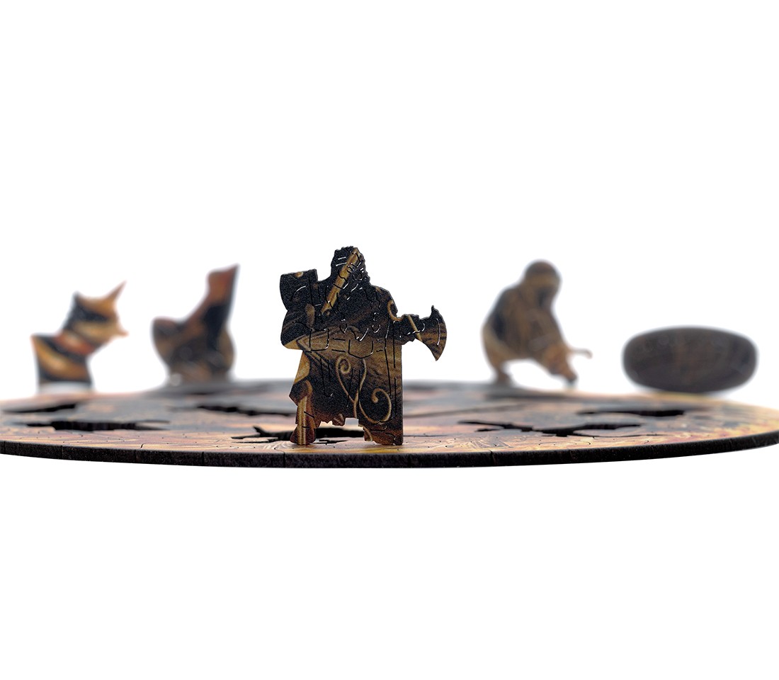 Деревянный пазл Властелин колец