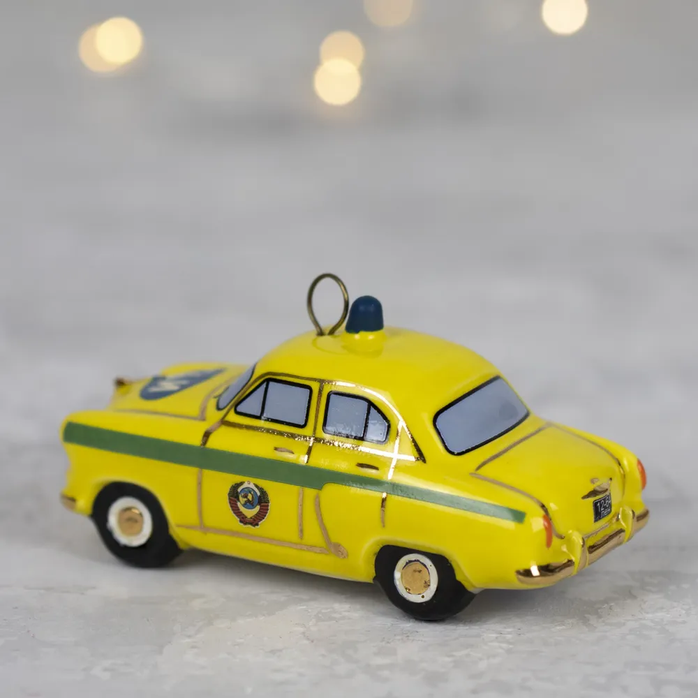 Елочная игрушка Волга ГАИ