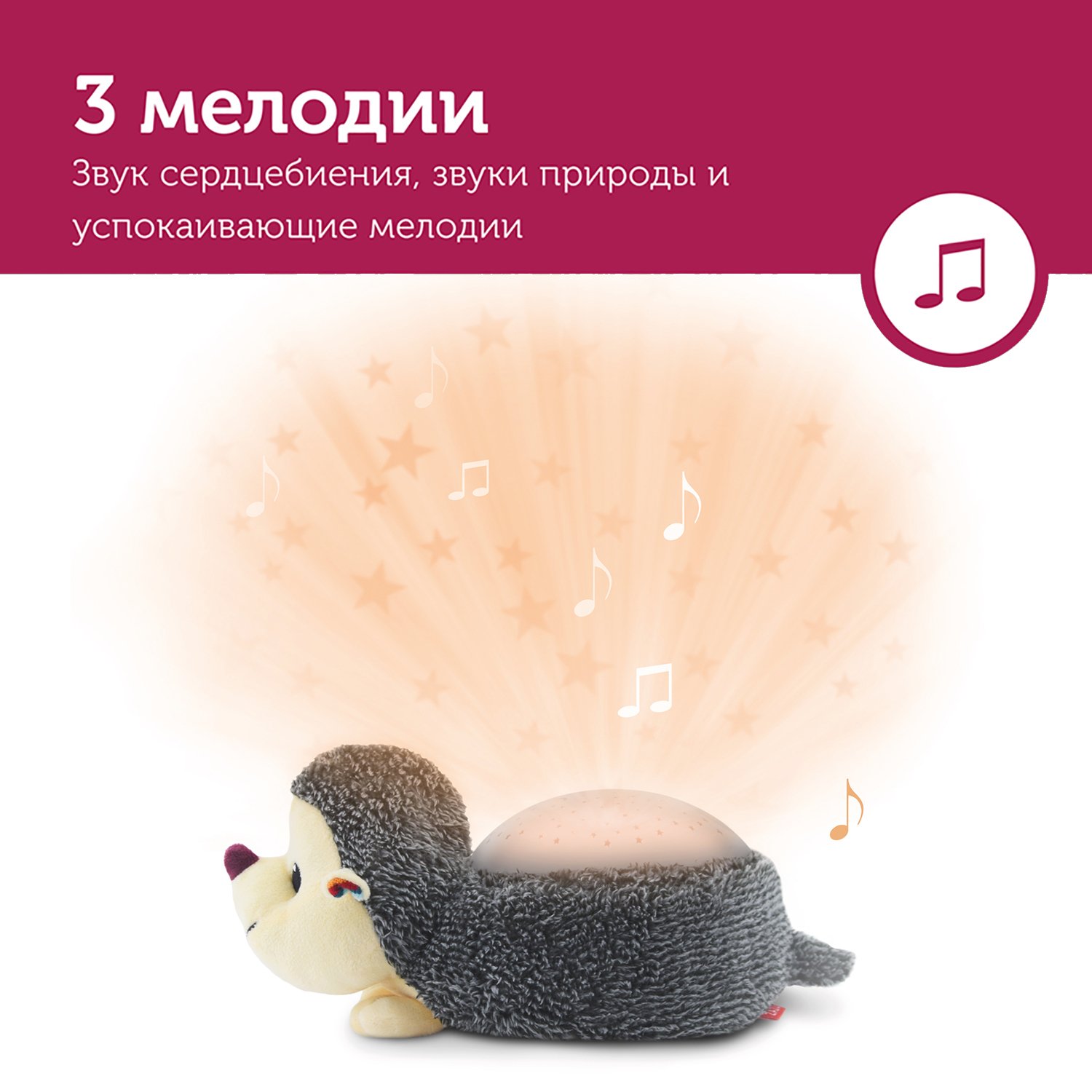 Проектор звёздного неба Ёжик Гарри