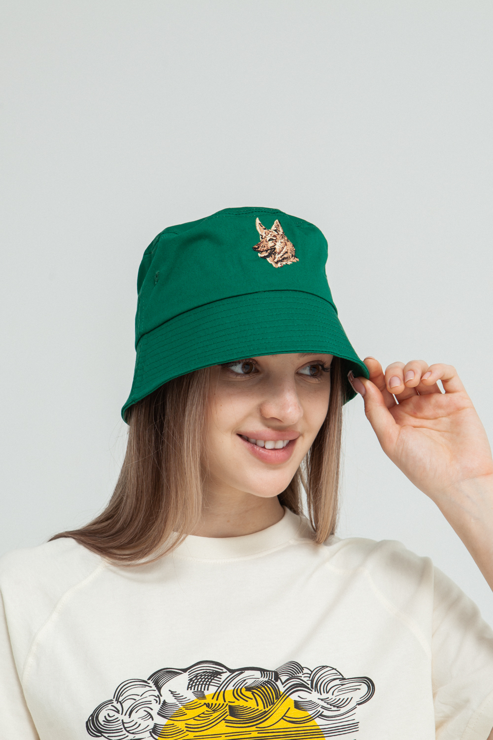 Панама Запорожец Ovcharka (Зеленый (Green), L/XL)