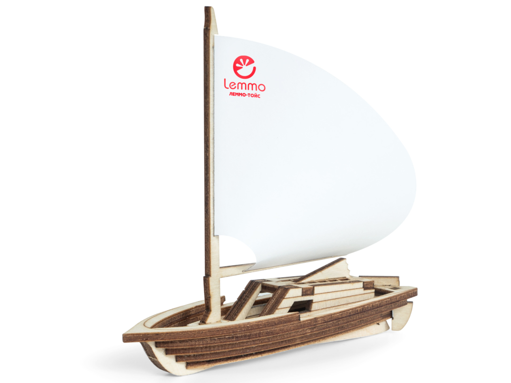 Сборная модель из дерева Lemmo Парусник Юнга