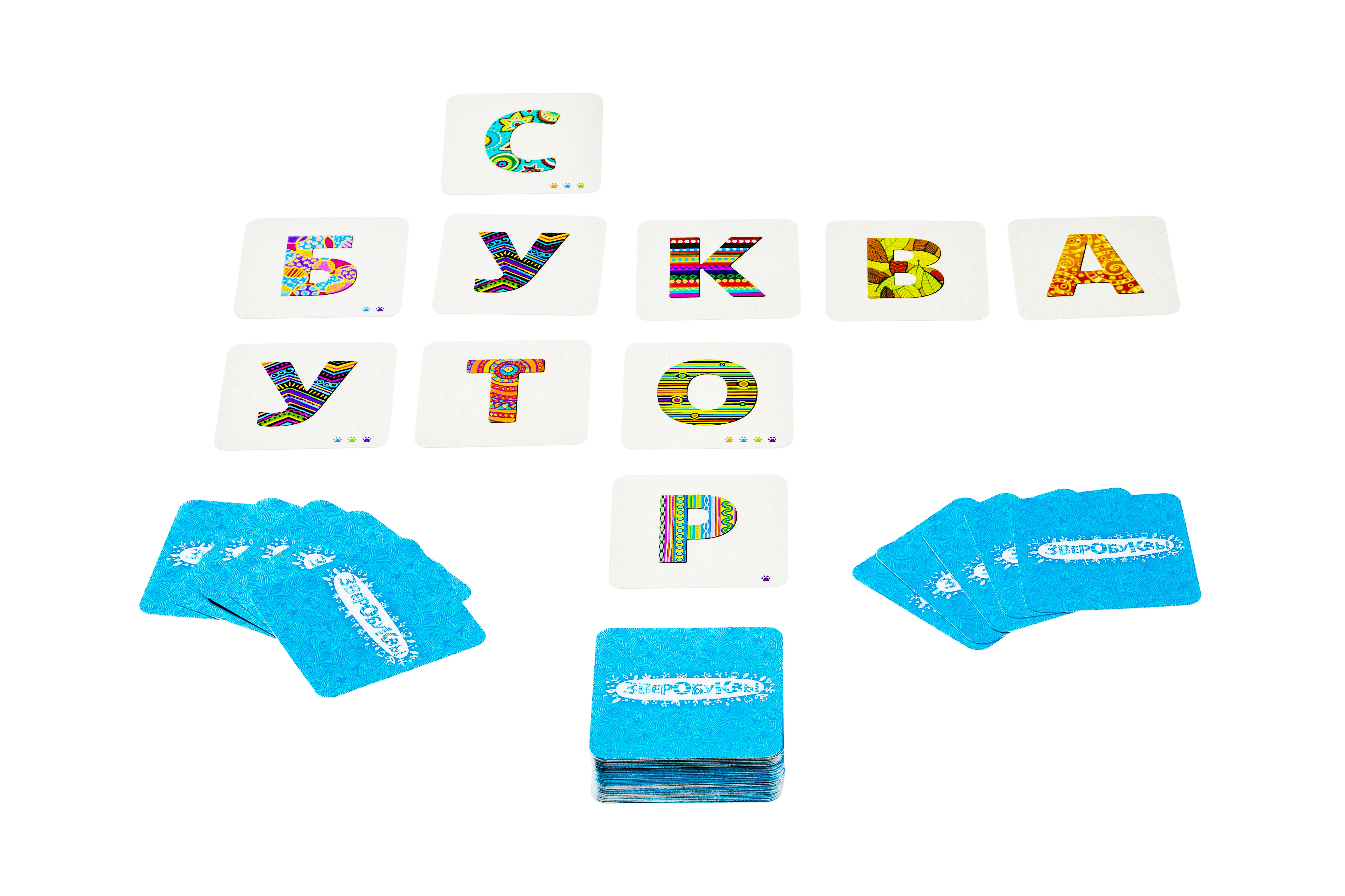 Настольная игра Зверобуквы