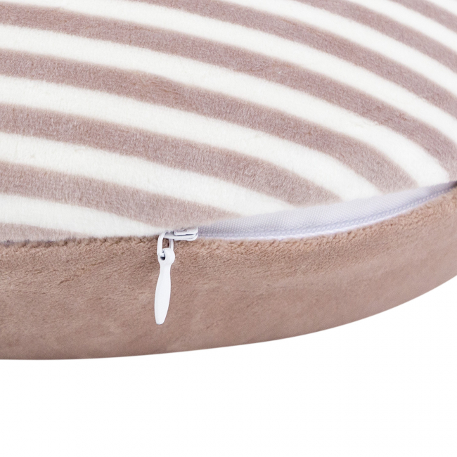 Подушка для путешествий Полосочки (бежевая)