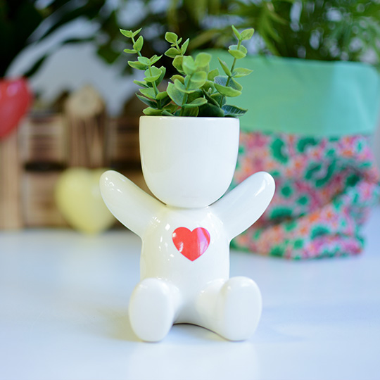 Экочеловек Малыш с сердечком