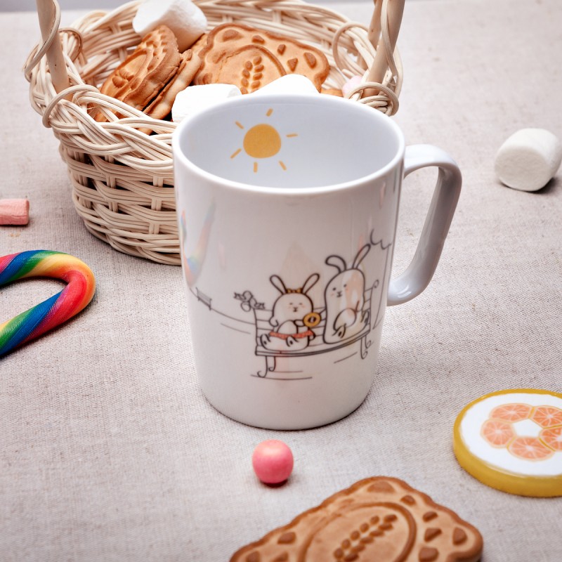 Кружка Люблю, 350 мл.