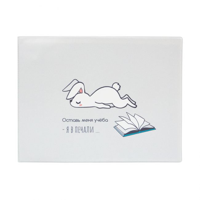 Обложка на зачетную книжку Печаль