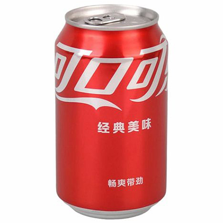 Coca-Cola жб, 330 мл. (Китай)