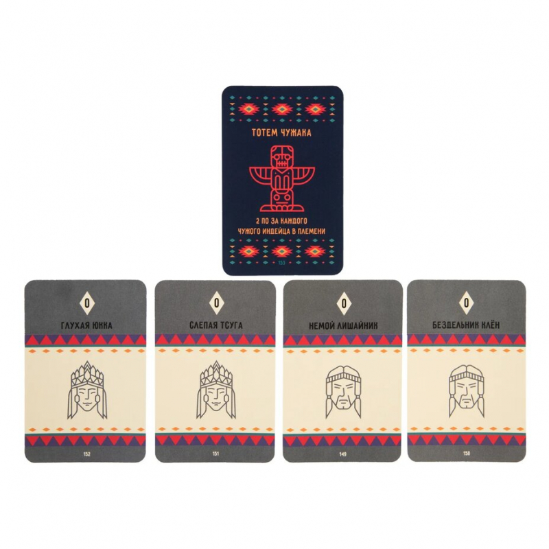 Настольная игра Индейцы. Расширенное издание