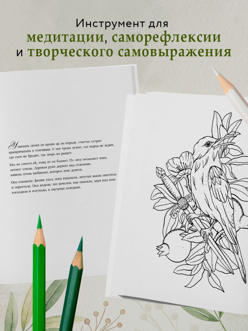 Алхимия времени. Раскраска-медитация