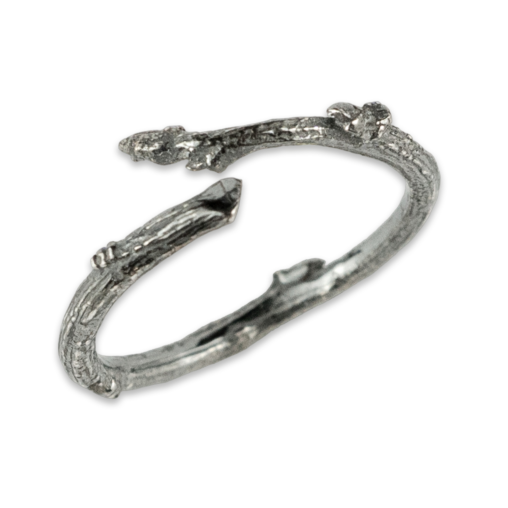 Кольцо Веточка (латунь)