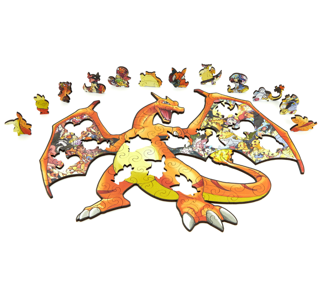 Деревянный пазл Чаризард