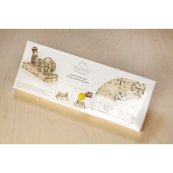 3D-пазл UGears Пневматический двигатель