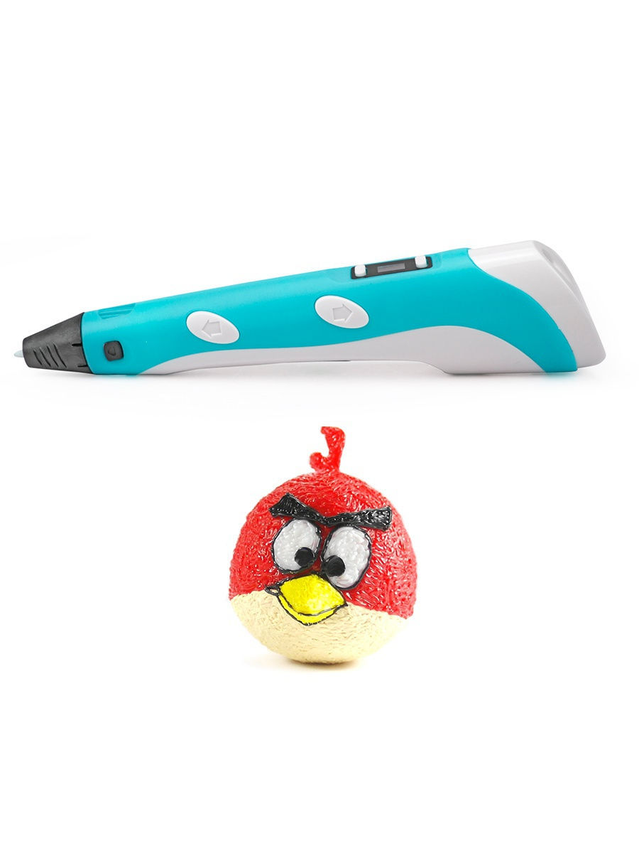 Новогодний набор 3Д Ручка Spider Pen Plus (Голубой)