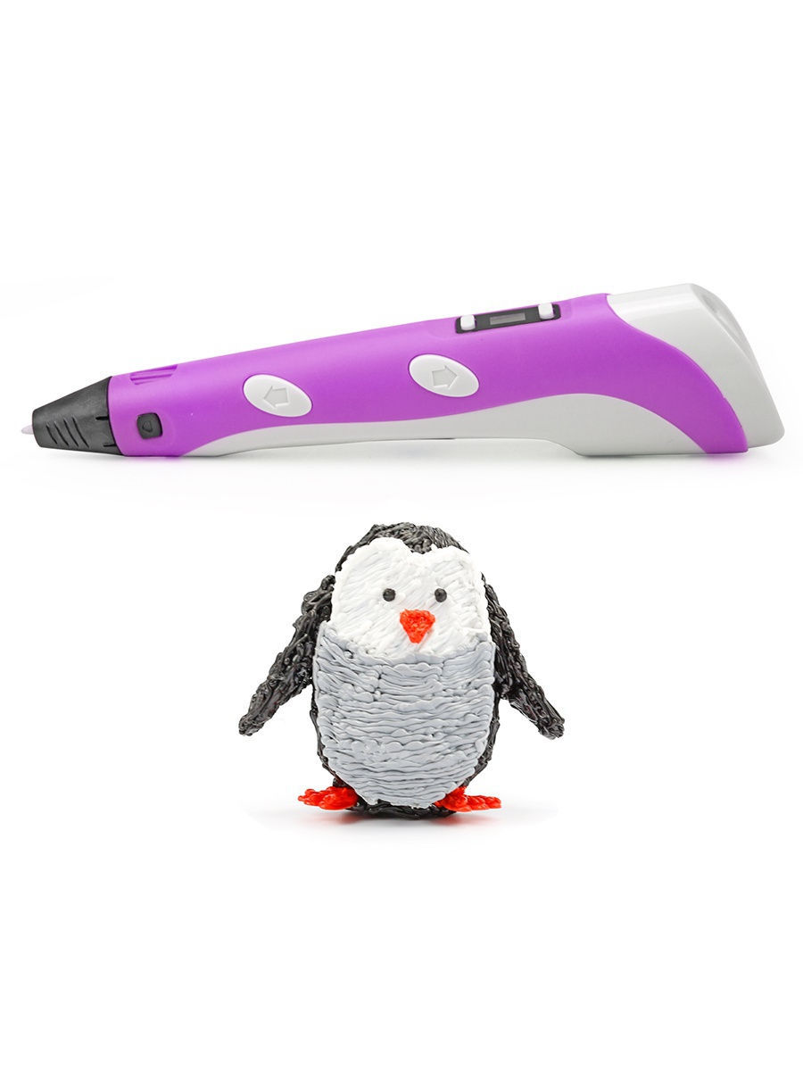Новогодний набор 3Д Ручка Spider Pen Plus (Фиолетовый)