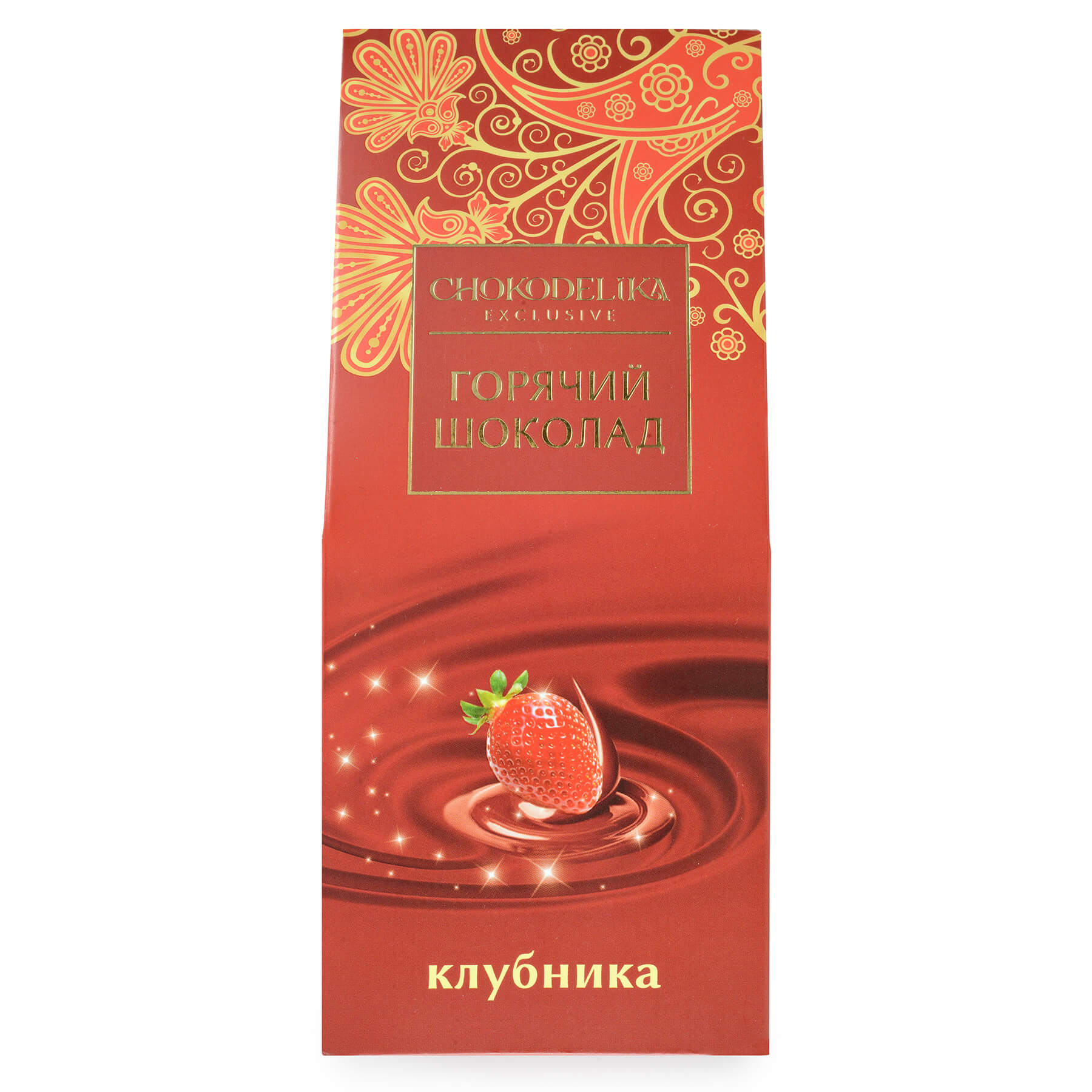 Горячий шоколад белый Клубника, 50 гр