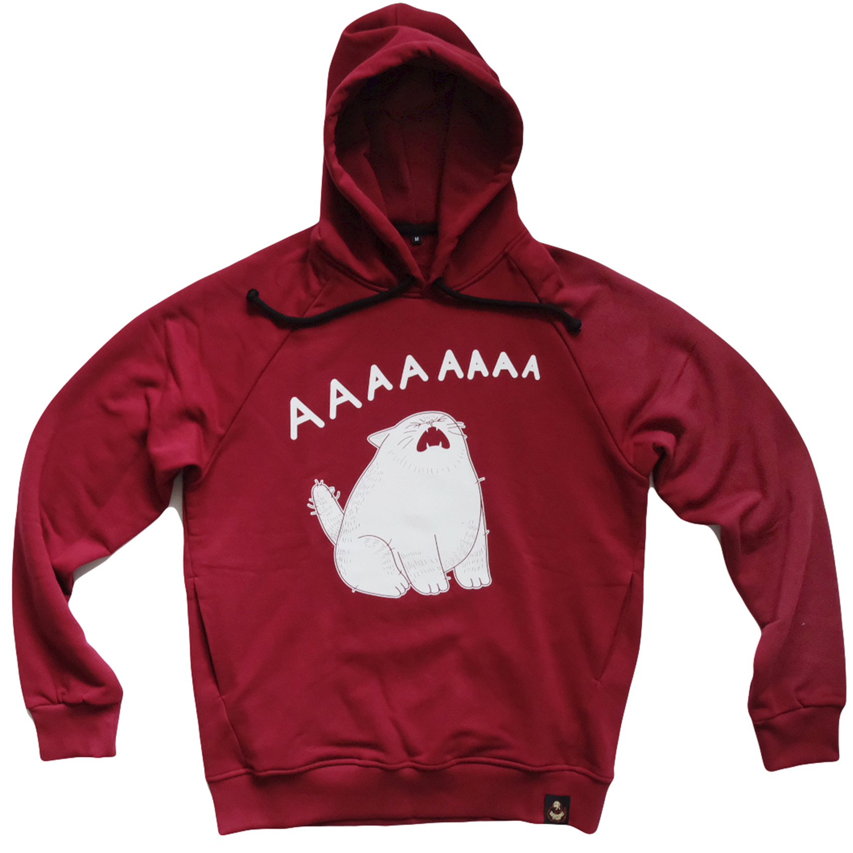 Худи ААААААА (Бордовый)
