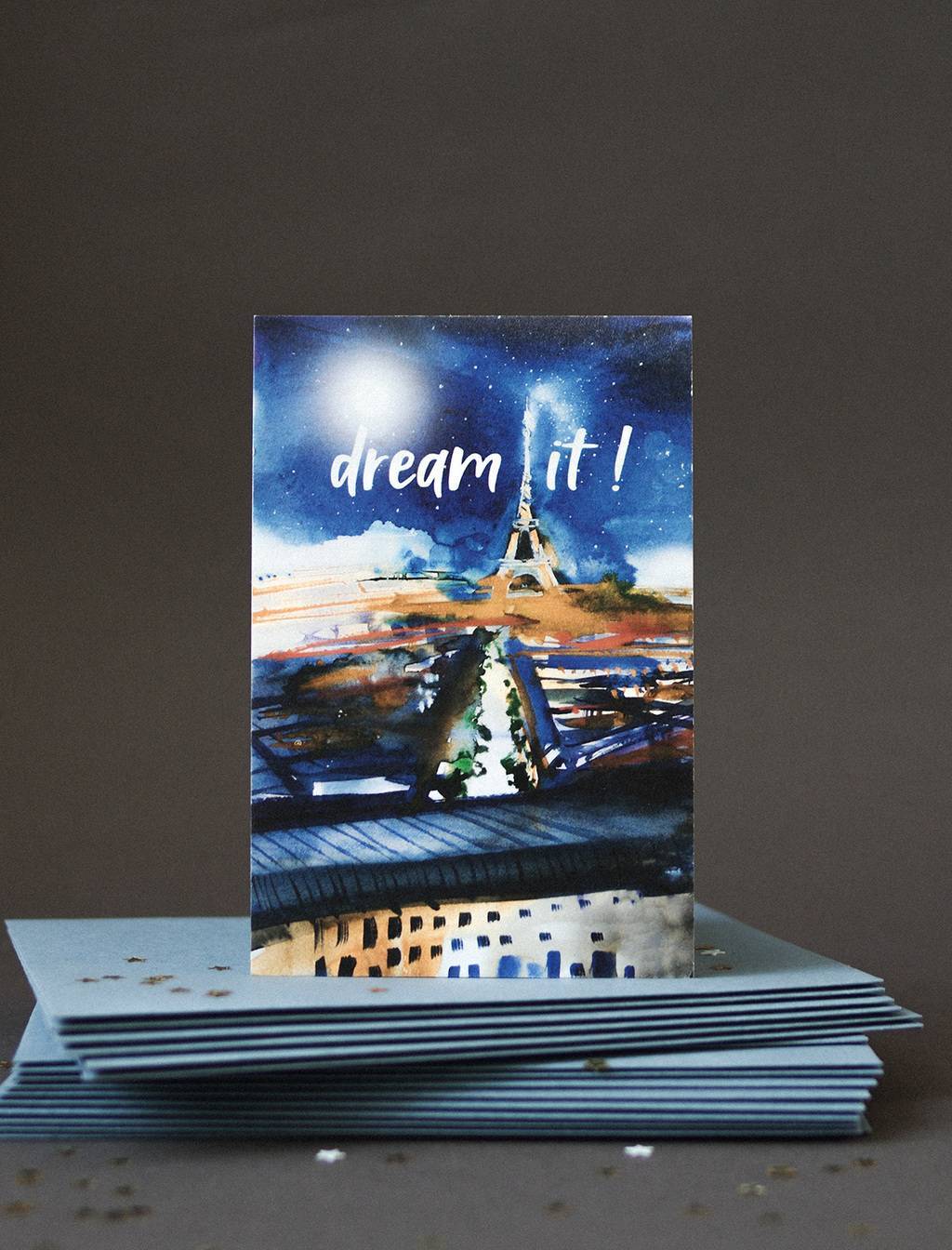 Открытка Dream It