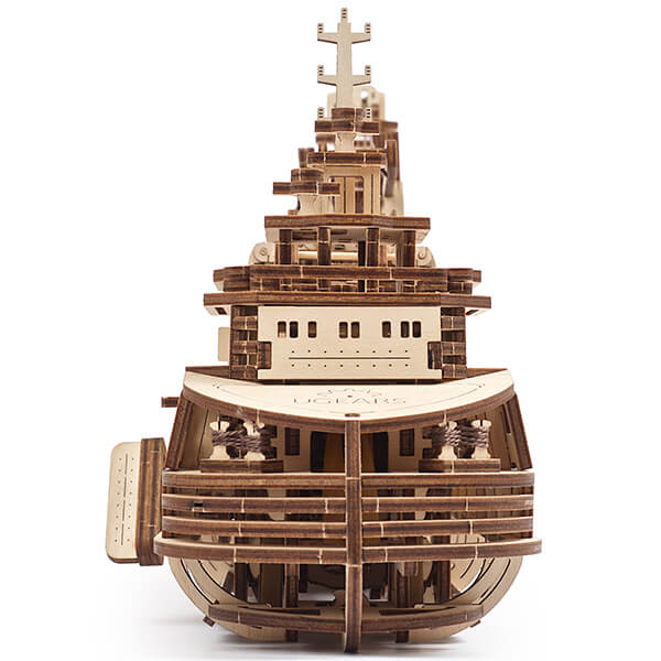 3D-пазл UGears Научно-исследовательское судно