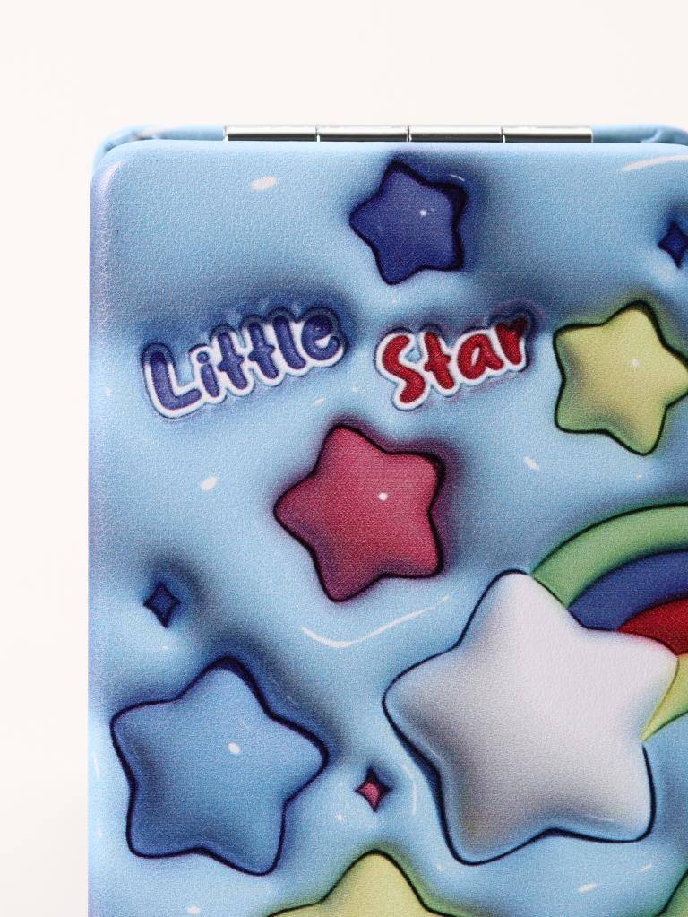 Зеркало Cartoon rainbow (blue)