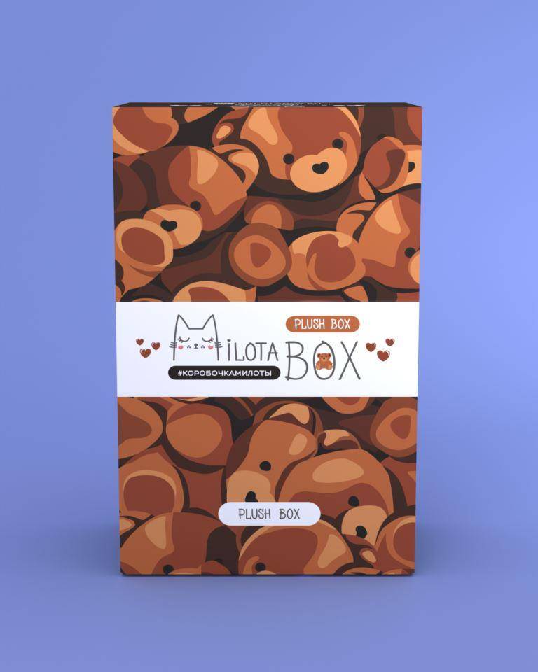 Подарочный бокс MilotaBox mini Plush Box