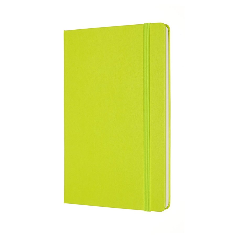 Записная книжка Classic (нелинованная) Large лайм