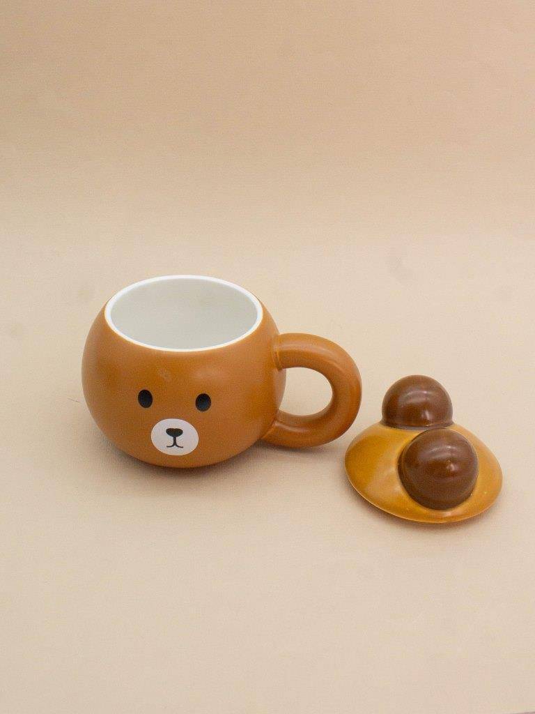 Кружка Bubble bear (brown), 420 мл.