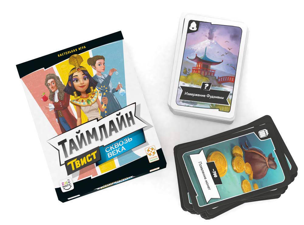 Настольная игра Таймлайн Твист 1 Сквозь века