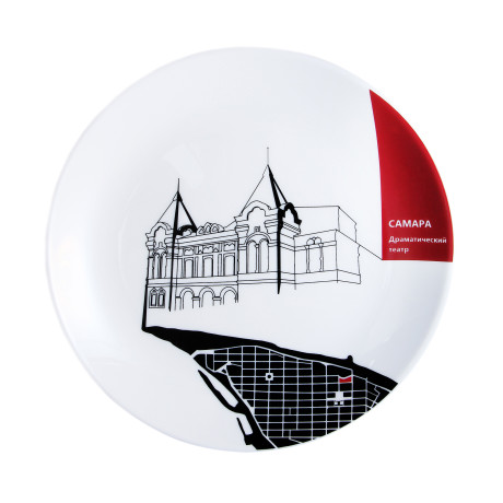 Тарелка Драматический театр
