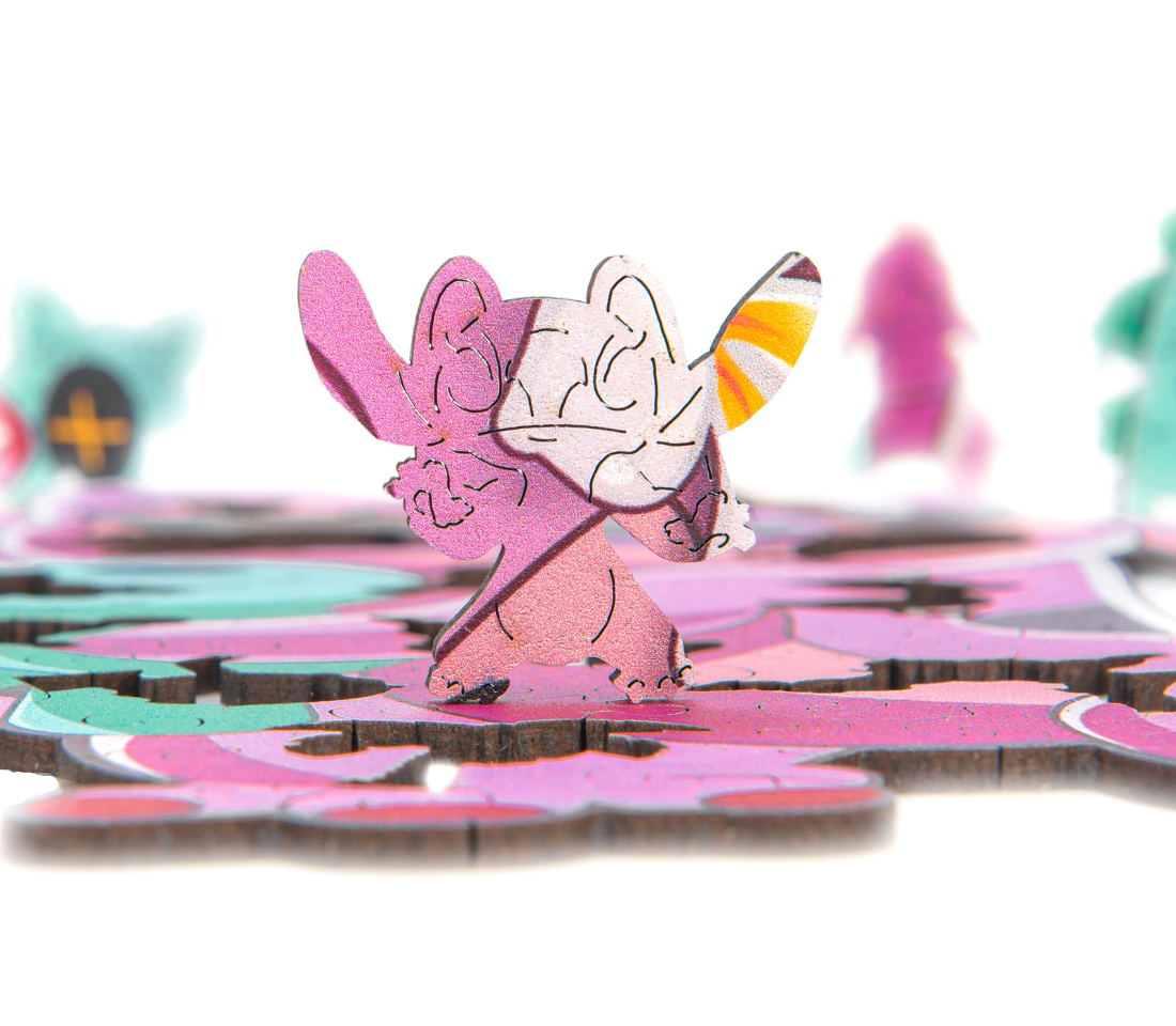 Деревянный пазл Энджел