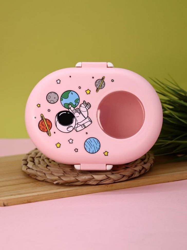 Ланчбокс Space adventures (pink)