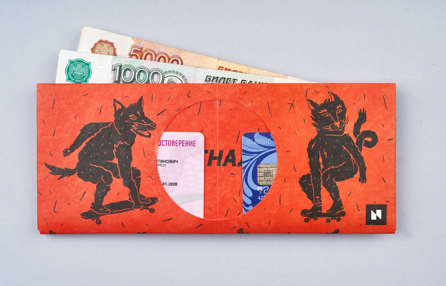 Кошелек NEW WALLET - new Skateanimal