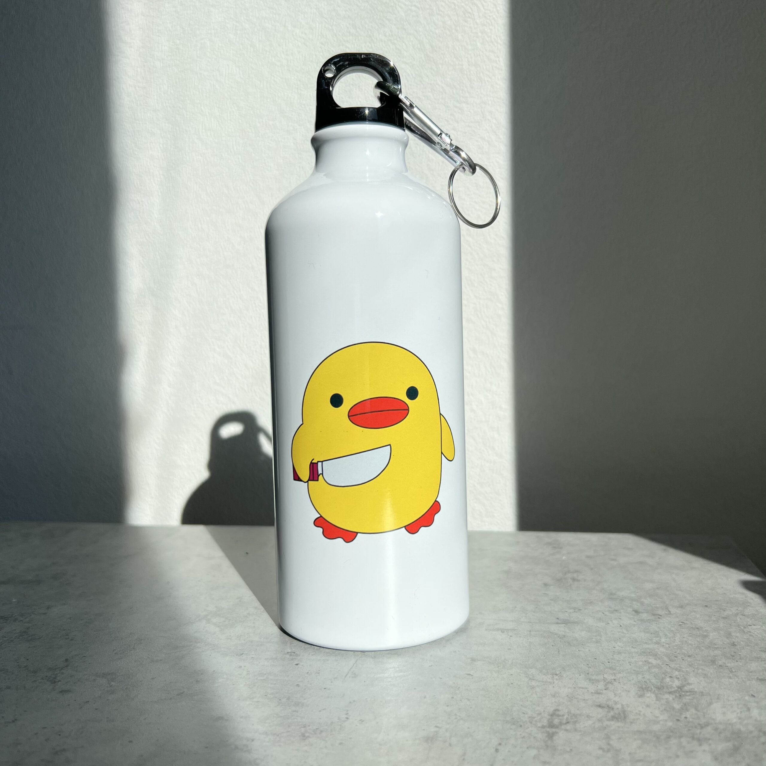 Бутылка Цыпленок с ножом