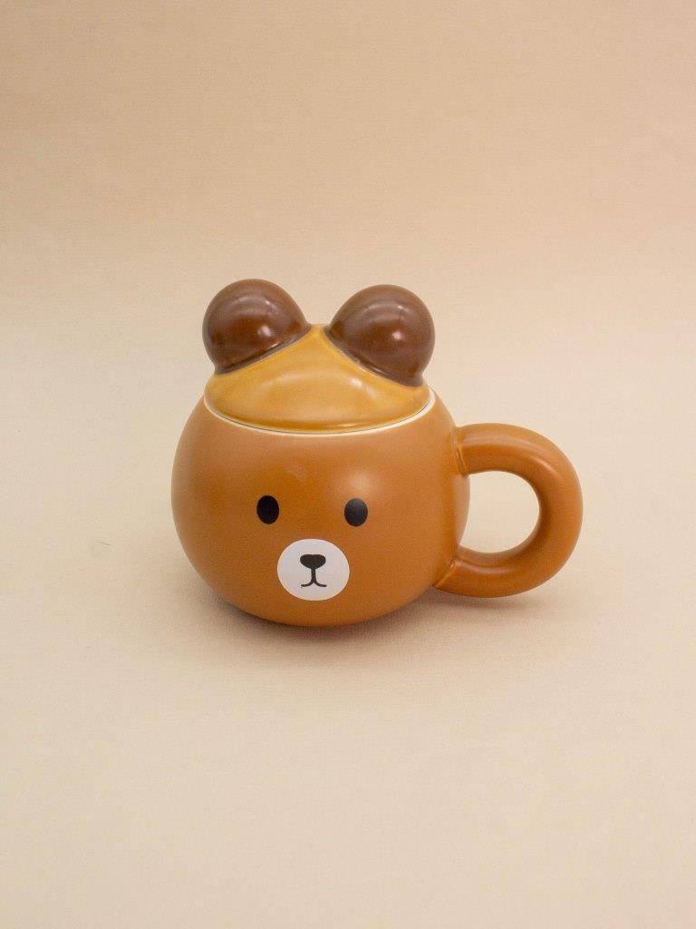 Кружка Bubble bear (brown), 420 мл.
