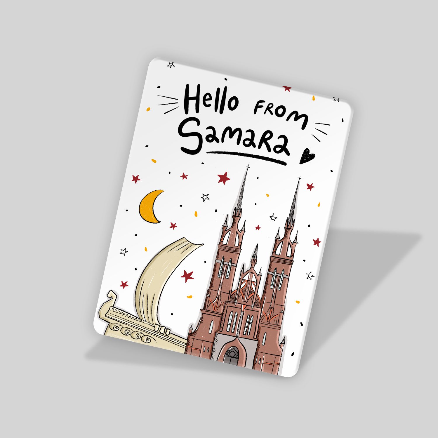 Магнит Hello from Samara