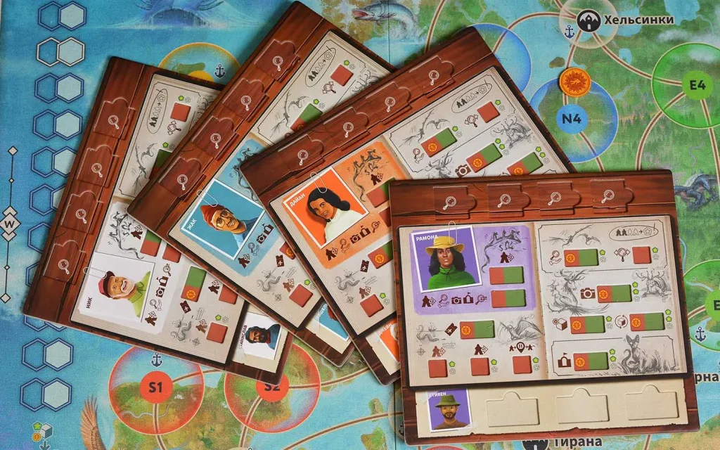 Настольная игра Криптиды. В поисках мифических существ